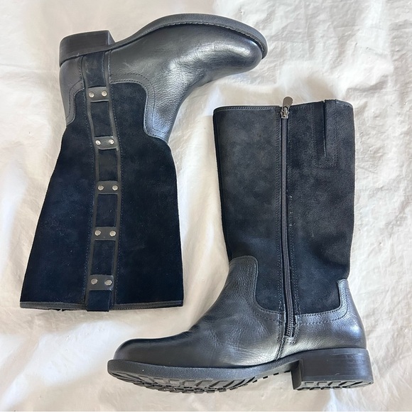 Nurture Dericka Riding Boots Black Leather Size 7.5 - Picture 8 of 13